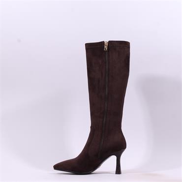 Una Healy Lovin You High Heel Long Boot - Chocolate